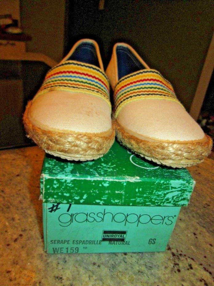 NOS vintage womens shoes Grasshoppers 6S 9 1/2