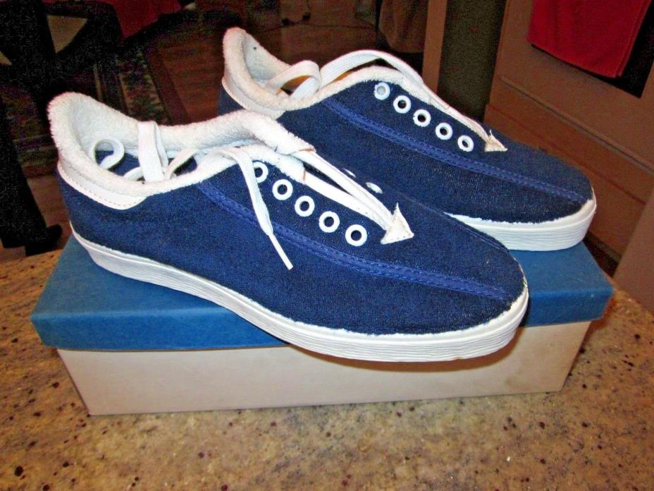 NOS vintage Keds Knock Arounds Terry togs  womens shoes 5 m  9 3/8