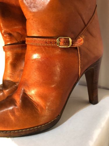 Vintage 1970’s  Buccellati  Boots By Cobec