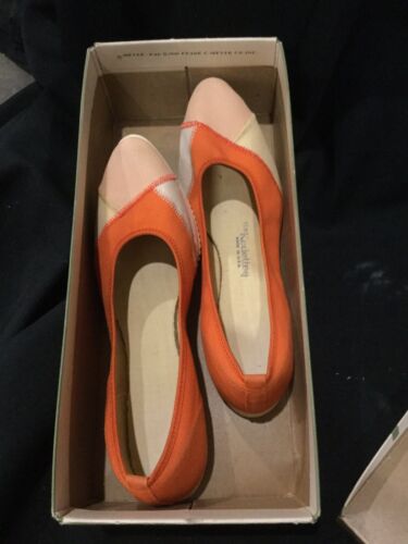Vintage Orange U.S. Kedettes Shoes Size 8. F3