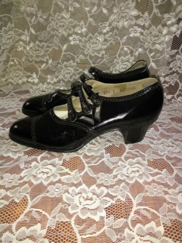 True Vintage Mary Jane Strap Shoes 1929/1930 Damaged For Repair