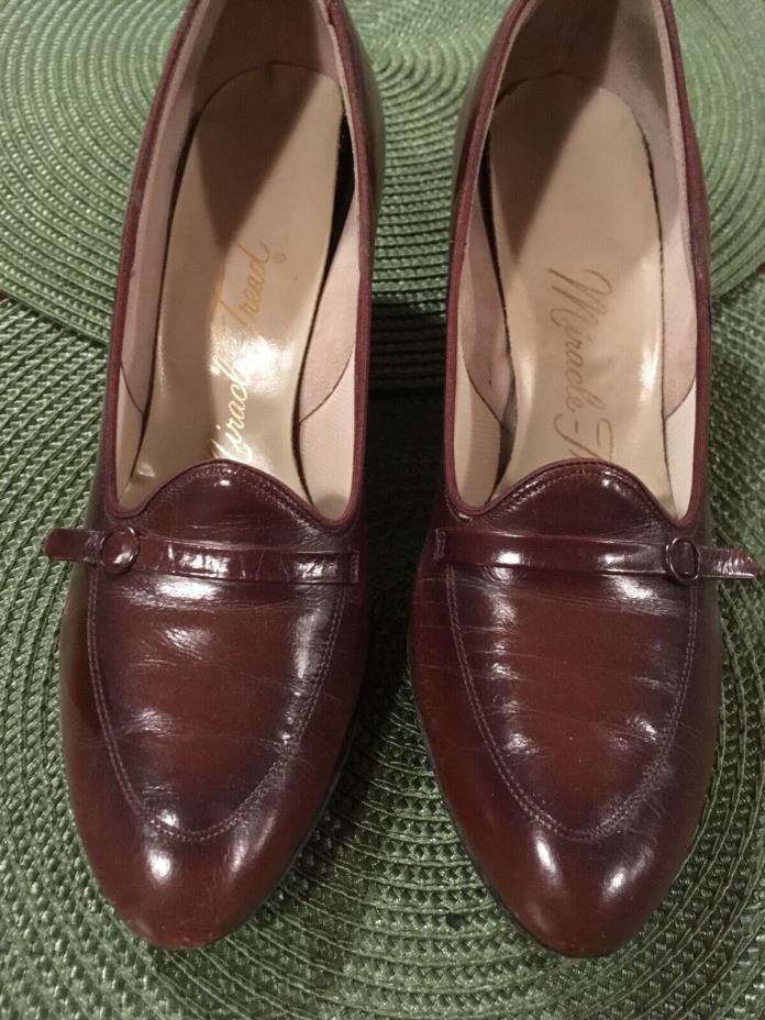 Vintage Women's Shoes, size 5.5, choclate brown