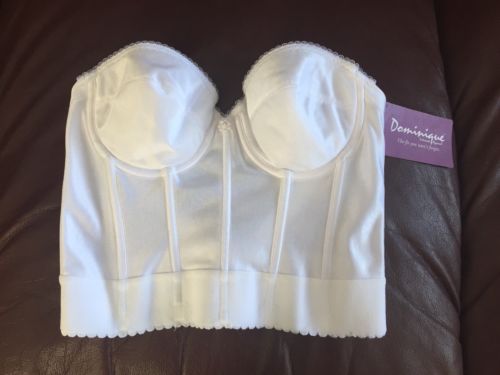 Dominique Apparel Bridal NOEMI Backless Strapless Balconette Bustier Bra 36A NWT