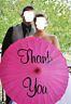 EUC Thank you Parasol Umbrella Wedding Favor