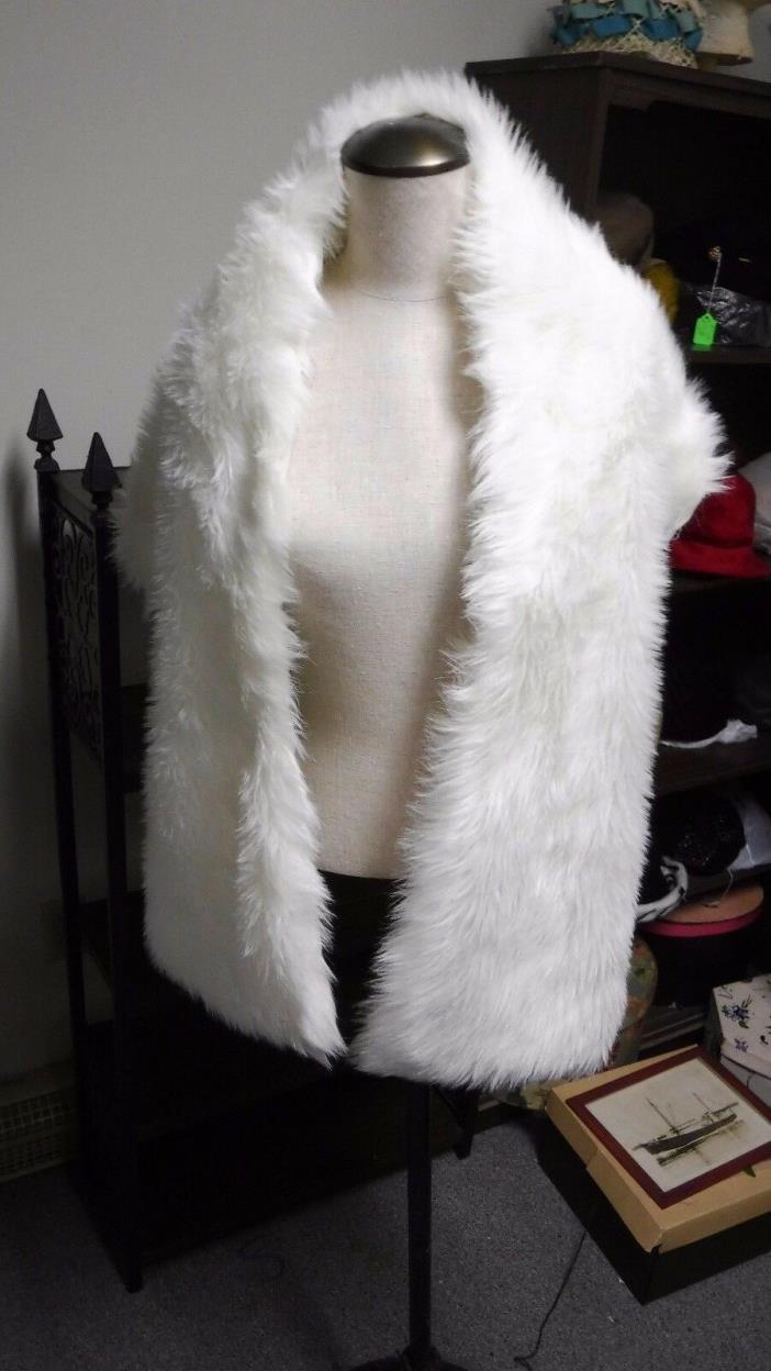 FAUX WHITE WRAP