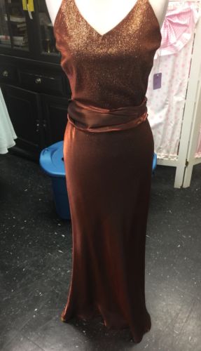 Formal rust Dress Size Medium Prom  Formal 