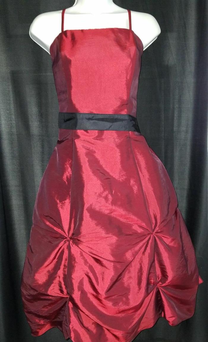 Da Vinci Size 12 Special Occassion Gown Wine Color