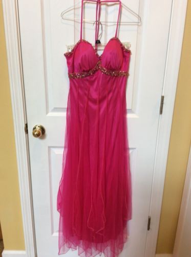 Antonio Castelli Raspberry Formal, Prom, Homecoming Gown NWT Size 8