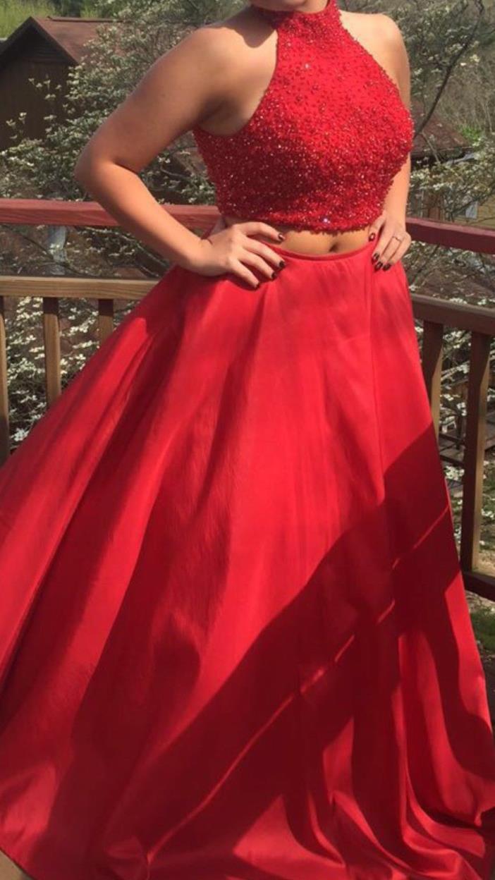 Prom or Pageant dress Red Sherri Hill