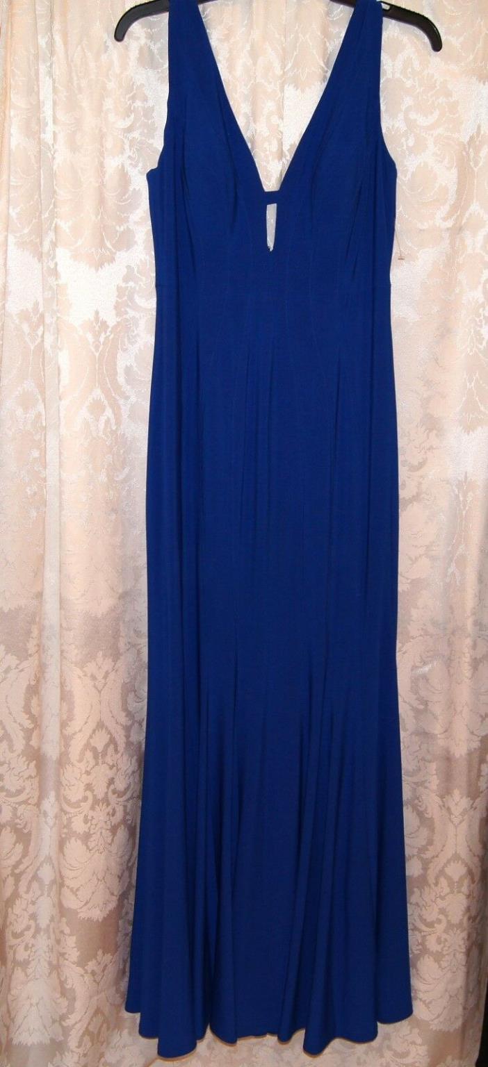 NEW  Ladies DECODE  Royal Blue STUNNING Holiday Gown - SZ - 4