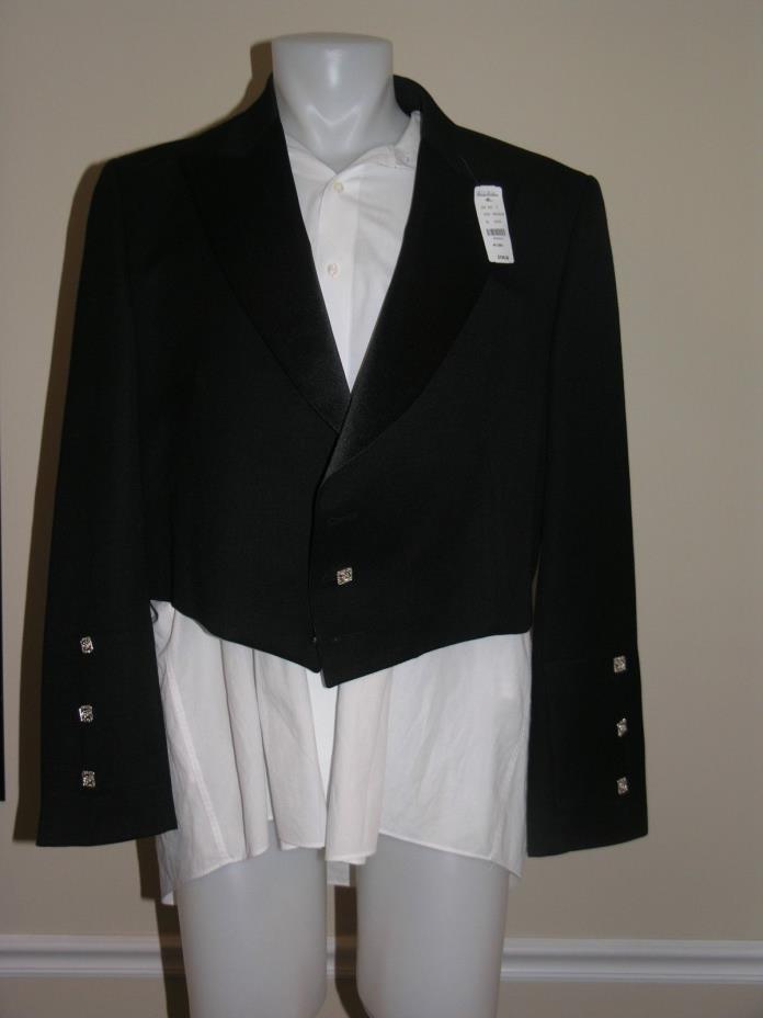 Kinloch Anderson Tuxedo Jacket Coatee 40 L NWT $800
