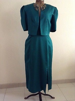 Cocktail dress - Size 4 - Green Color - Mother of the Bride