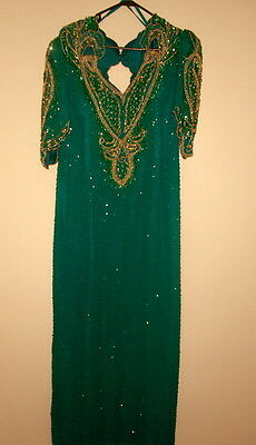 New!~MY Fashion Silk Embellish Formal Evening Occasion Long Dress sz XXL $149.00