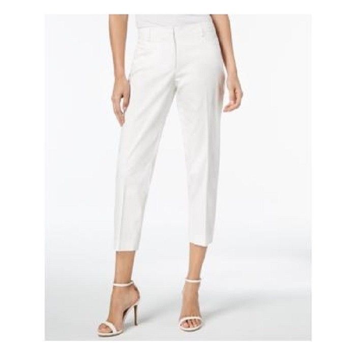 Anne Klein Women`s Size 14 Ankle Pants White