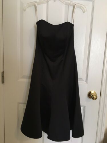black prom dress size 4