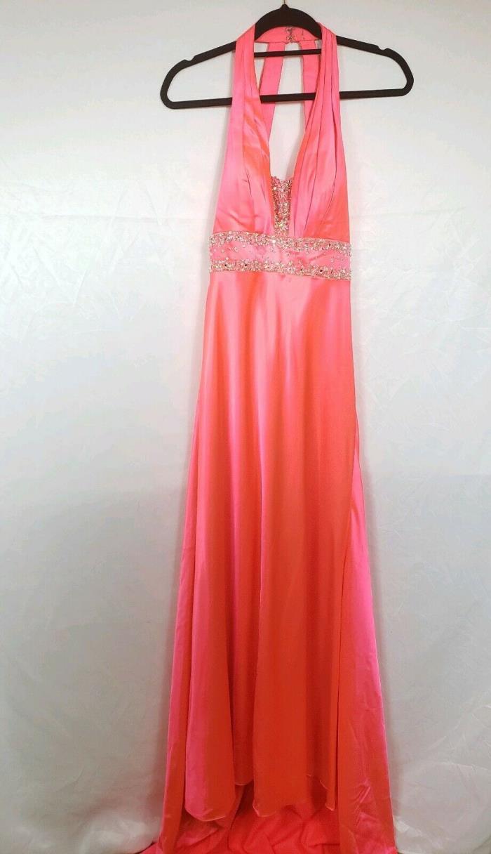 MORI LEE Hi Low Hemline Prom Elegant Formal Dress Size 9/10