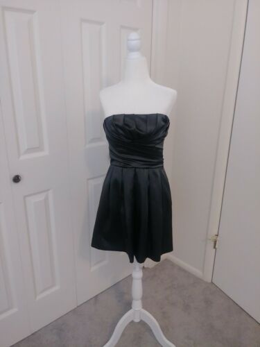 Roberta Vintage Women's Size 7/8 Cocktail Prom Dress A-Line Silhouette Gray