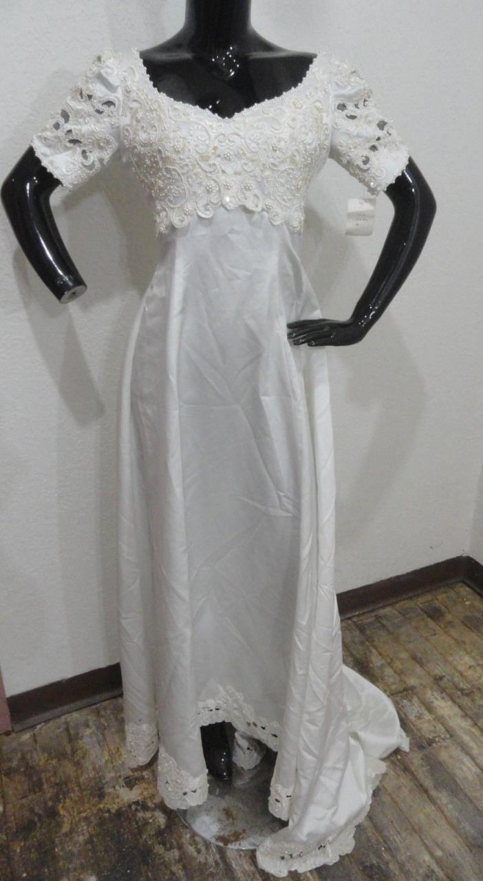 Bridal Originals Beaded Sequin Wedding Bride Dress