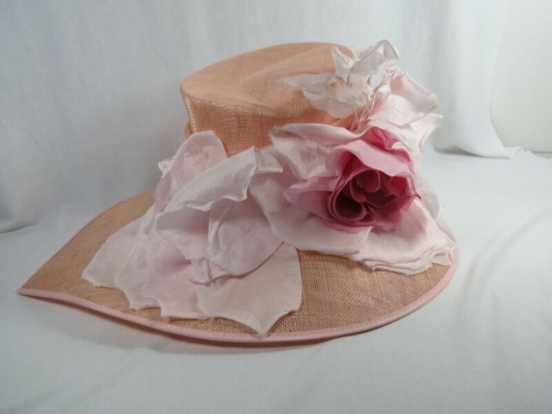 London Designer Collection - Floral Flowers Hat - Great for Summer Parties
