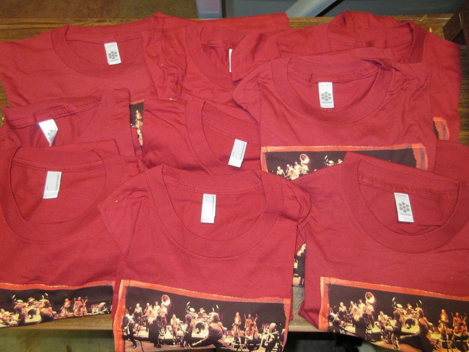 NEW - 25x WHOLESALE LOT BRUCE SPRINGSTEEN CONCERT BAND MUSIC T-SHIRT GIRLS LARGE