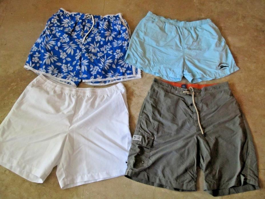 Lot, 4 mens size L,large shorts, swimsuits, Tommy Bahama, Polo Ralph Lauren