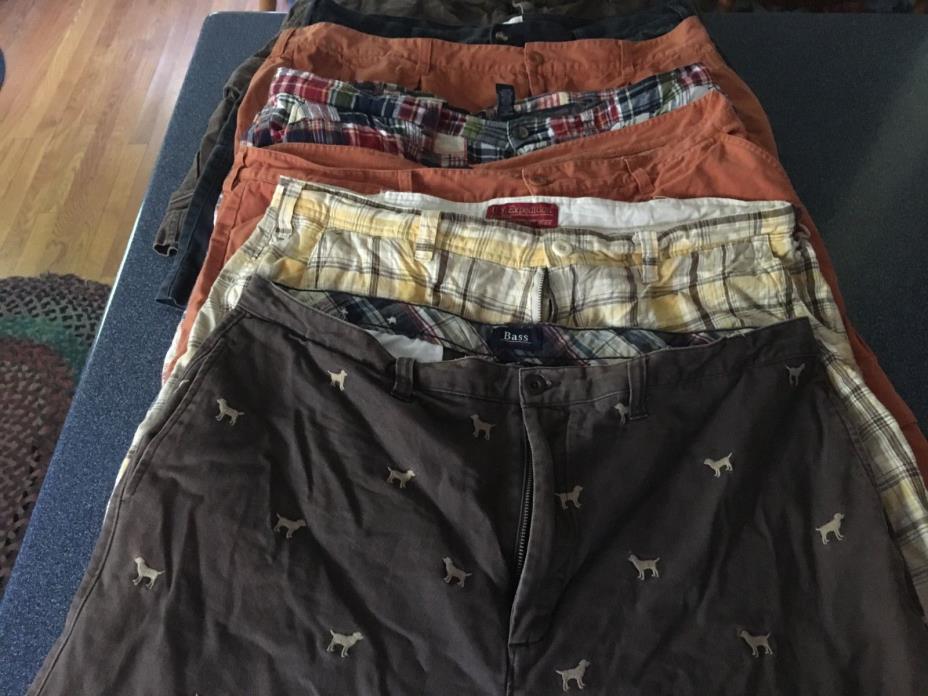 MENS SHORTS lot of 7 SIZE 40 LOT OF 7 SHORTS only-$24.95