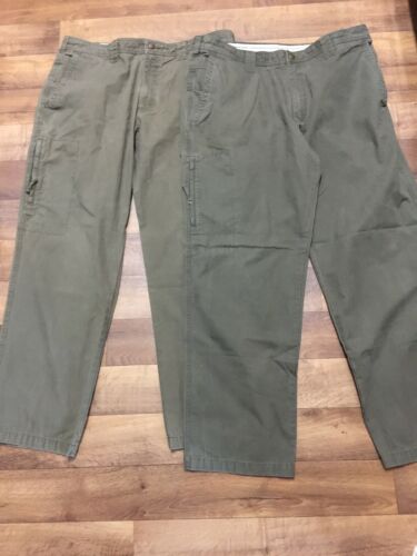 Lot Of Two Men's Columbia Sportswwear Co.Khaki/Chino Pants Size 40 Loden Green