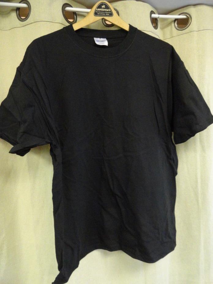 72 T-Shirts - Port & Company - 100% Pre-shrunk Cotton - Black - XL - Blanks