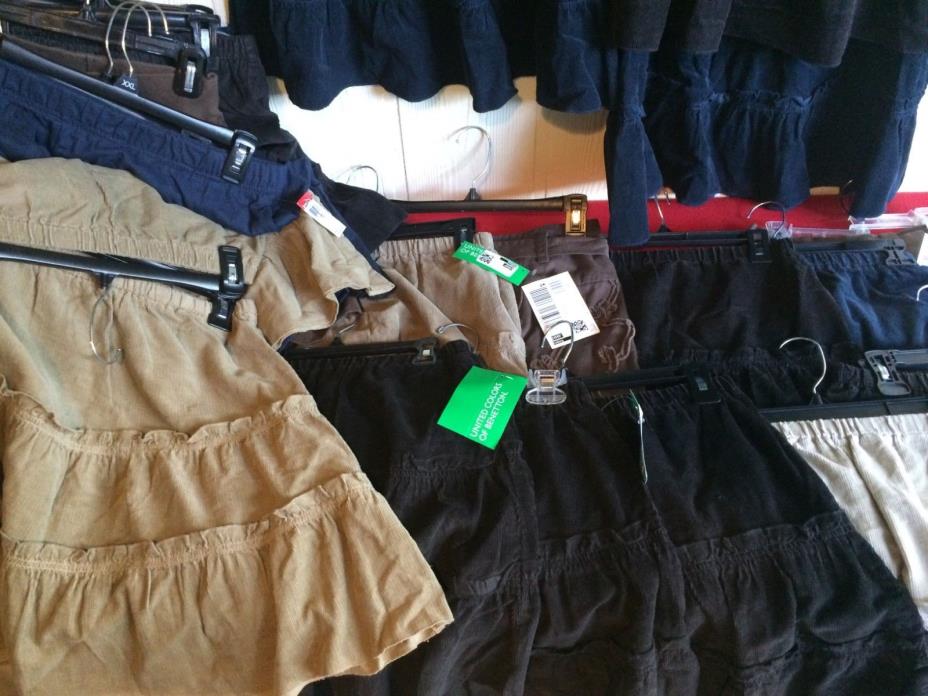 Wholesale Lot of 30 Girls Skirts United Colors of Benetton