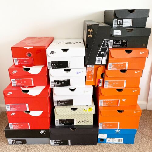 Nike Adidas Under Armour Empty Replacement Shoe Sneaker Box Lot Of 20