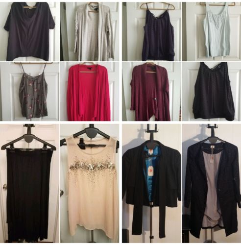 Lot clothes women many sizes