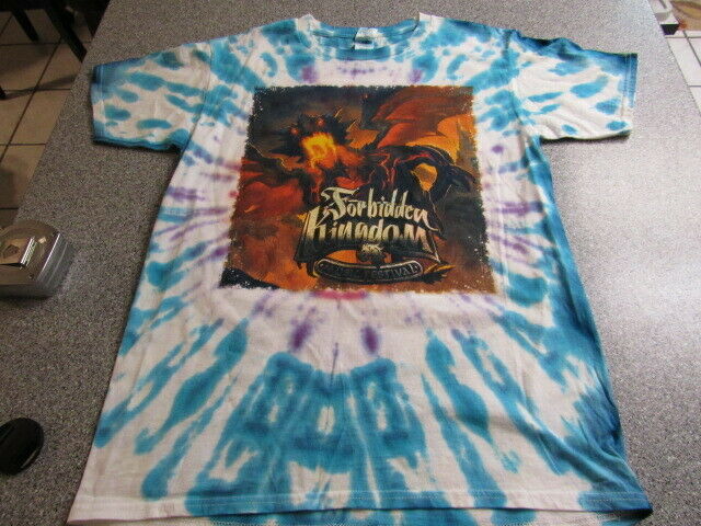 NWOT FORBIDDEN KINGDOM MUSIC FESTIVAL 2019 TIE DYE TEE SHIRT SIZE LARGE NEW