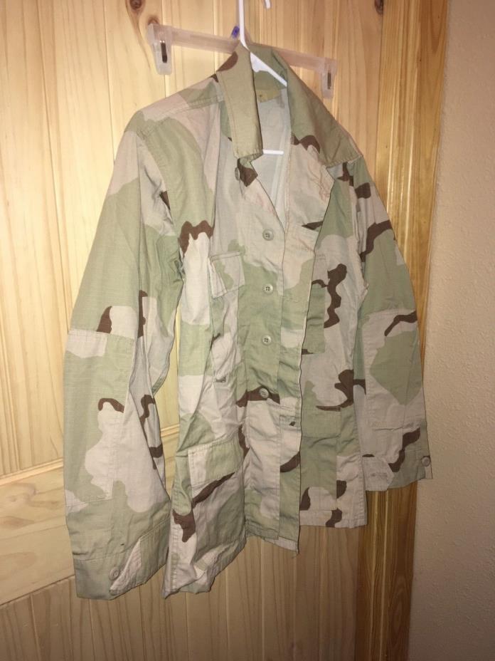 Desert camo BDU shirt size medium/regular (height 67-71) (chest 37-41)