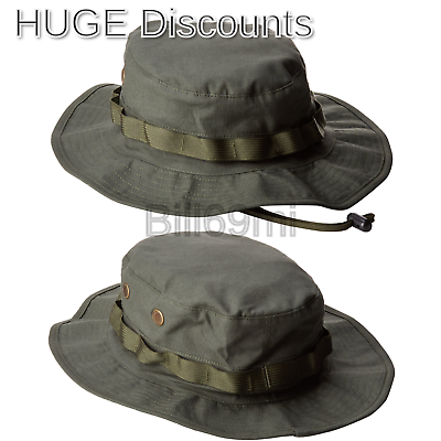Tru-Spec Military Boonie Hat Olive Drab 7.75 Od Green Size 7.75