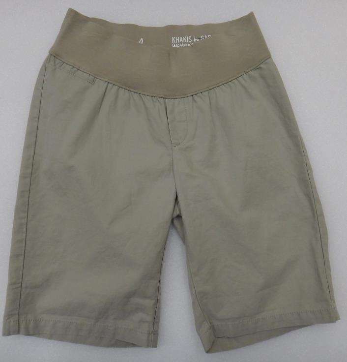 LOT of 12 PAIR KHAKIS by GAP MATERNITY BERMUDA SHORTS SKIMMERS SIZE 0 RESALE