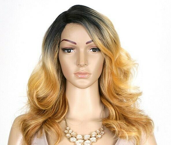 FREETRESS EQUAL INVISIBLE L PART LACE MINTY WIG OF627613 BLACK GOLDEN BLOND $42