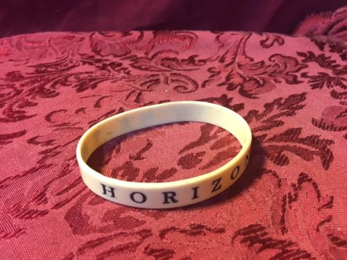 Vintage White Bring The Me The Horizon Rubber Band Wrist Bracelet SHIPS NOW!