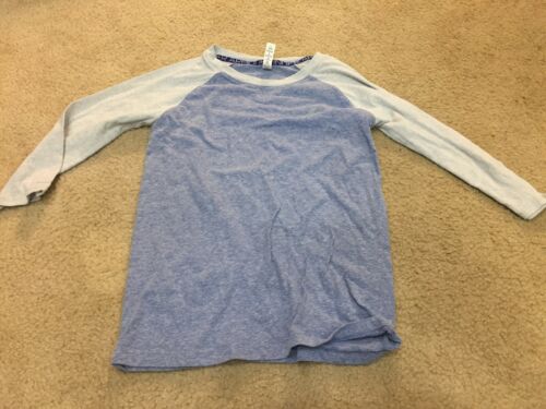 Under Armour Heatgear Fitted Charged Cotton Womens Small 3/4 Sleeve Shirt Blue