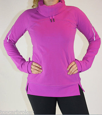 Lululemon Flurry Fighter Pullover Size 4 Ultra Violet Purple NWT Tech Fleece NEW