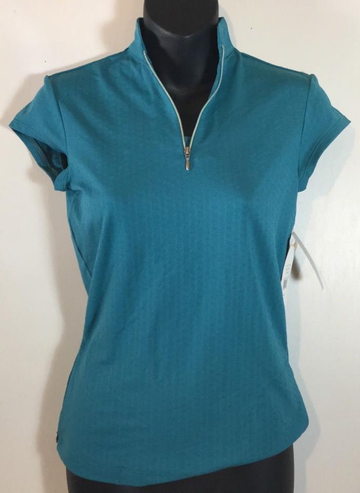 NWT Lucy LucyTech Womens Active Running Workout Shirt size XS blue teal MSRP $68