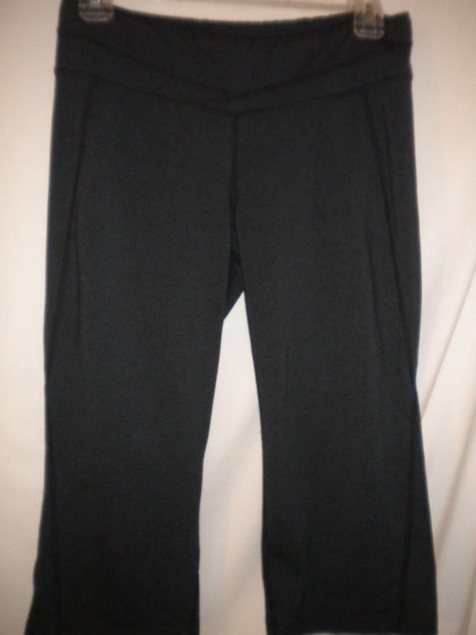 Lucy Lucypowermax Size Medium Black Hatha Collection Women Yoga Pants Capris