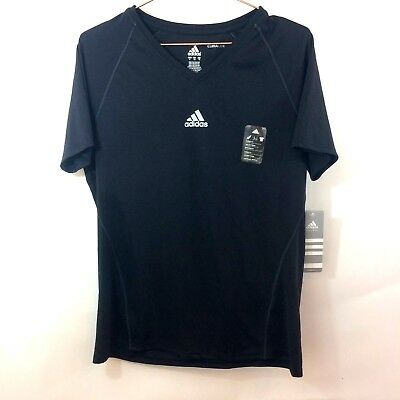 NWT Adidas Clima lite Athletic Women's Black Elite T-Shirt, Size XL