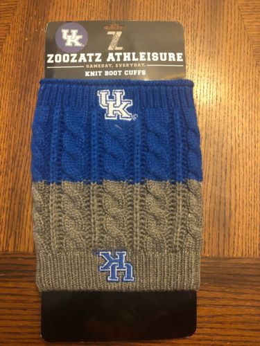 knit boot cuffs University of Kentucky Logo. Brand New. Never Worn.