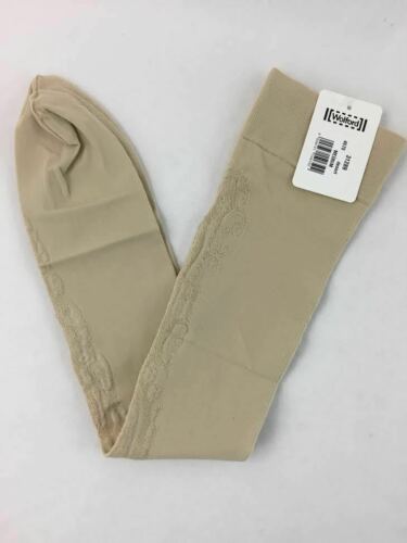 Wolford NWOT Women's Desert Decorative Sheer Front Knee Highs Size M