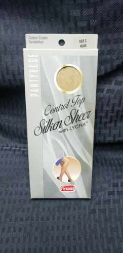 Finast Control Top Silken Sheer With Lycra Pantyhose