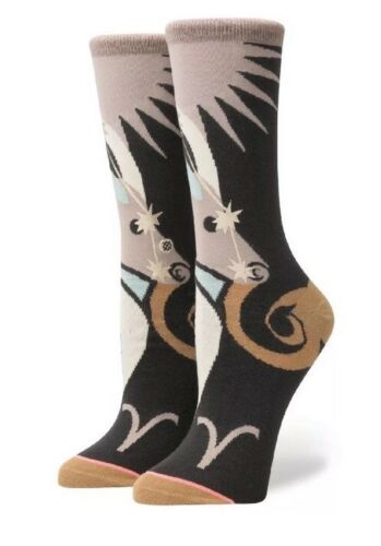 STANCE Women's Zodiac Collection ARIES Crew Socks Size M 8-10.5 NWT $16