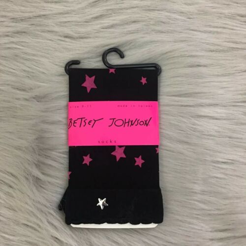 NWT Betsey Johnson Socks Stars Size 9-11 s4