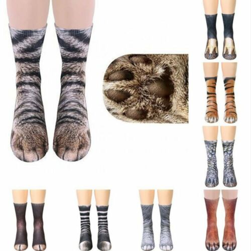 3D Print Animal Foot Hoof Socks Adult Claw Digital Simulation Socks Spot JN