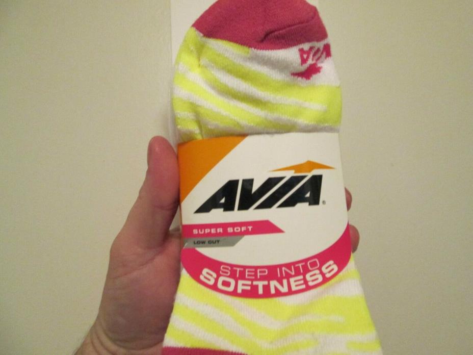 Avia low cut socks (Size 4-10)