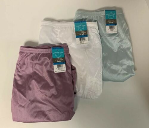 Vanity Fair Perfectly Yours Briefs Lot Of 3 Size 2 XL 9  New